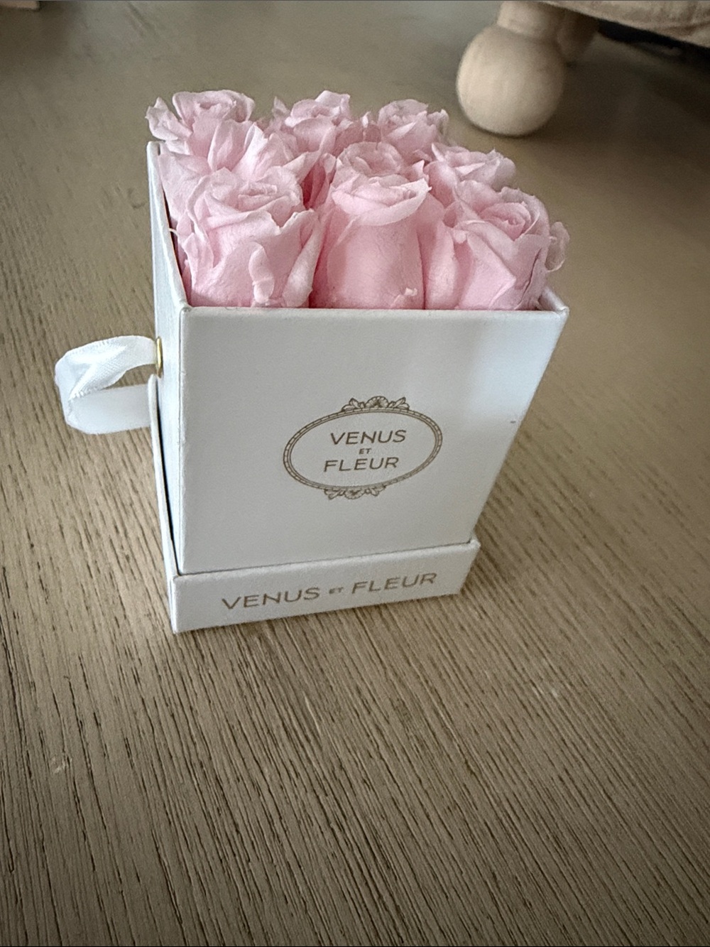 Venus Et Fleur Pink Mini Rose Box